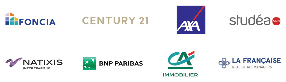 Logos entreprises immobilier